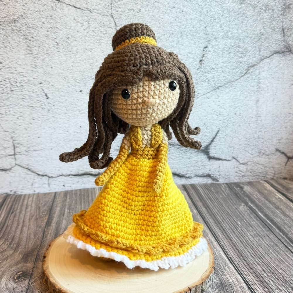 Princess Bella Disney Doll Handmade Crochet Amigurumi